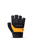 Roeckl Iseler 2 Fahrrad Handschuhe kurz schwarz/orange 2026: Größe: 10