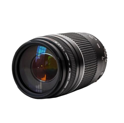 ݊܂Canon EOS 1300D 650D 60D 70D 80D 6D 5D3 T3i T5i T6 EF 75-300mm F4-5.6 III ]Y[Y DSLRJpɑΉ