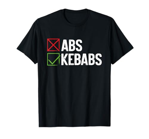 Abs Kebabs Funny Graphic Camiseta