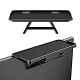 TETVIK TV Screen Top Shelf Monitor Shelf Adjustable Computer Screen Shelf Mount for Office Desk, Cel