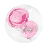 Guinea Ball - Clear Large Silent Safe Portable Toys | Hamster Cage Accessories,for Pet Guinea Gerbil Ferret Chinchilla Hedgehog Gecko Glider Badger Bath Home