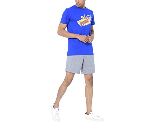 Image of Puma Men's Printed Regular Fit Active Base Layer Shirt