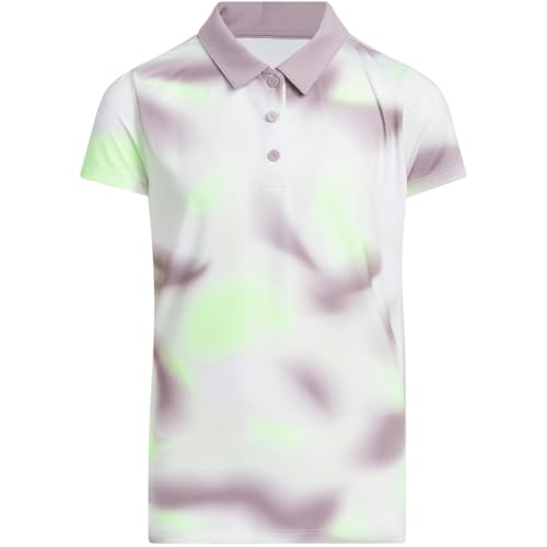 Image of adidas Girls' Girls' Allover Print Polo Shirt