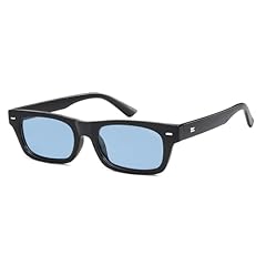Black Frame Blue Lens