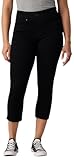 Levi Strauss Signature Gold Women's Totally Shaping Ultimate Pull-On Capri (Available in Plus), (New) Noir, 8