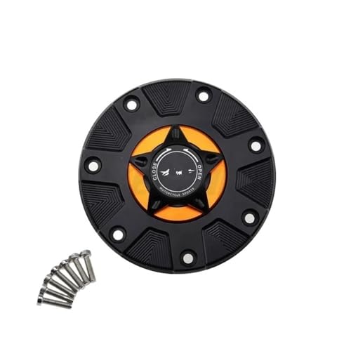Bouchon réservoir Hornet CB600F orange à dégagement rapide pour moto Honda 2006-2013