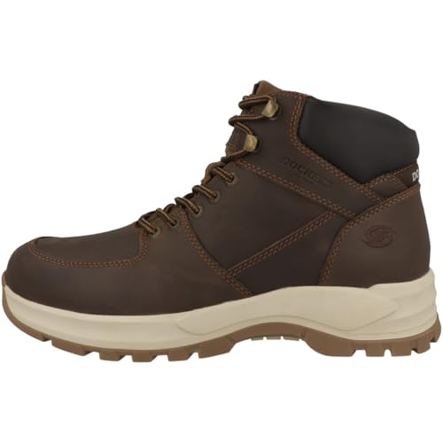 Dockers by Gerli Botas con cordones para hombre 53KL002, Chocolate 53kl002 400360, 46 EU