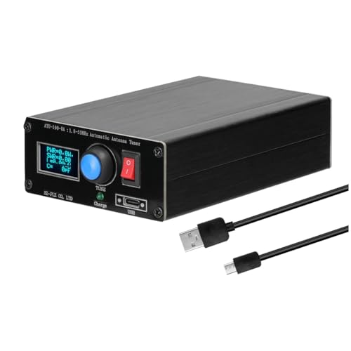 Antenne automatique ATU-100-0A boitier d'accord HF 1.8-55MHz avec batterie 1500mAh