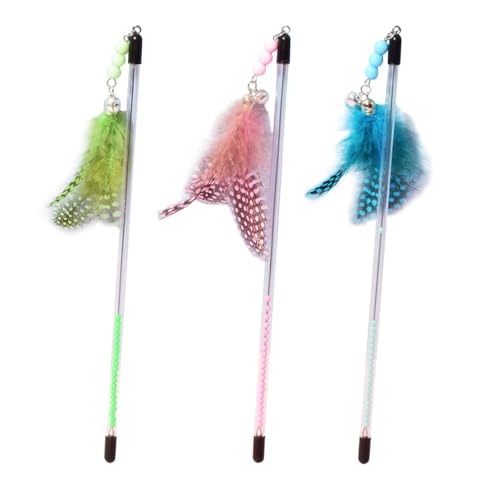 Enakshi-Cat-Feather-Toy-Portable-Training-Toy-Cat-Teaser-Stick-for-Kitty-Cats-Indoor-PinkPet-Supplies-Cat-Supplies-Toys