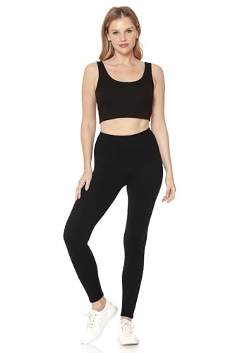 leggings depot high waisted leggings for women buttery smooth amp soft women39s solid yoga - reg plus 1x3x 3x5x