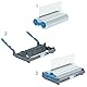 GBC Foton 30 Laminierfolienrolle für Nachfüllkassette, 75 Mikron, laminiert bis zu 250 x A4-Blätter, glänzende Oberfläche, Easy-Load, 4410026