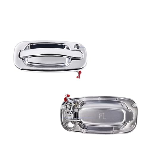 Poignées de porte chromées anti-corrosion pour Cadillac Escalade 2002-2006