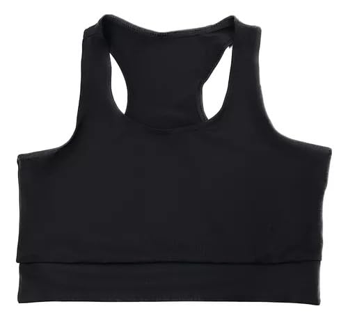 Kit 3 Tops Femininos sem Bojo para Academia, Fitness e Treino, Alta Sustentação (BR, Alfa, G, Regula