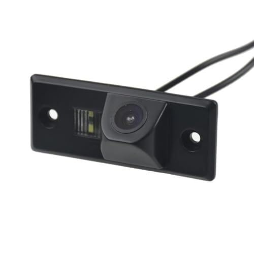 CáMara De VisióN Trasera para Coche con Ccd A Color para Aparcamiento Marcha AtráS para VW Touran, para Tiguan Y para Passat B5.5 B6 III Cámara de Marcha Atrás