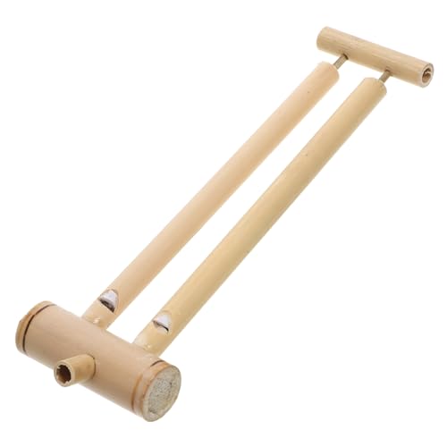 Abaodam Bird Whistle Instrument Double Row Flute Lightweight Portable Musical Develop Hand Eye Coordination for and Music Collection