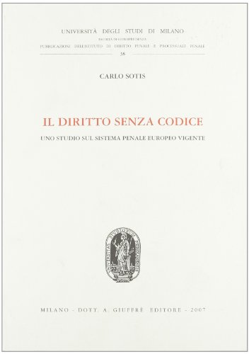  Diritto senza codice.