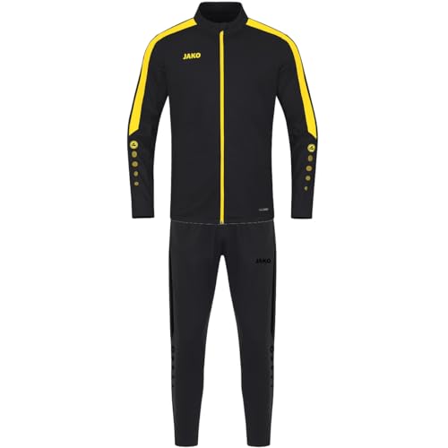 Survêtement Polyester Power JAKO femme noir ensemble de sport taille 40