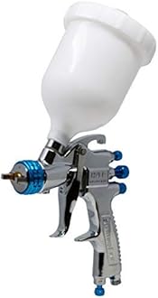 DevilbissSTARTINGLINE HVLP Spray Gun for Painting Control 1.3mm Gravity Feed Paint Gun with 600milliliter Plastic Cup