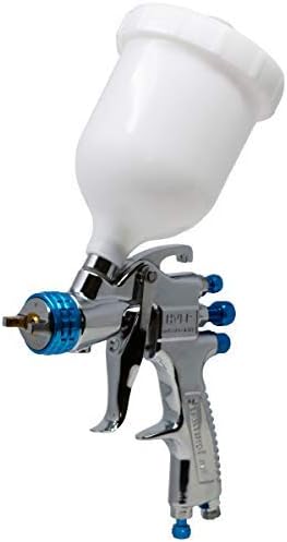 DevilbissSTARTINGLINE HVLP Spray Gun for Painting Control 1.3mm Gravity Feed Paint Gun with 600milliliter Plastic Cup