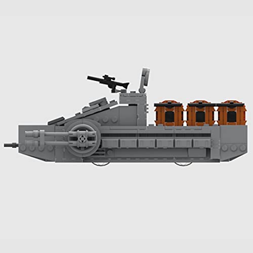 SURD Technik Raumschiff Modellbausatz, Sci-fi Hovertank TX-225 GAVw Occupier Interstellarer Panzer Modell, MOC-87839… – Bild 7
