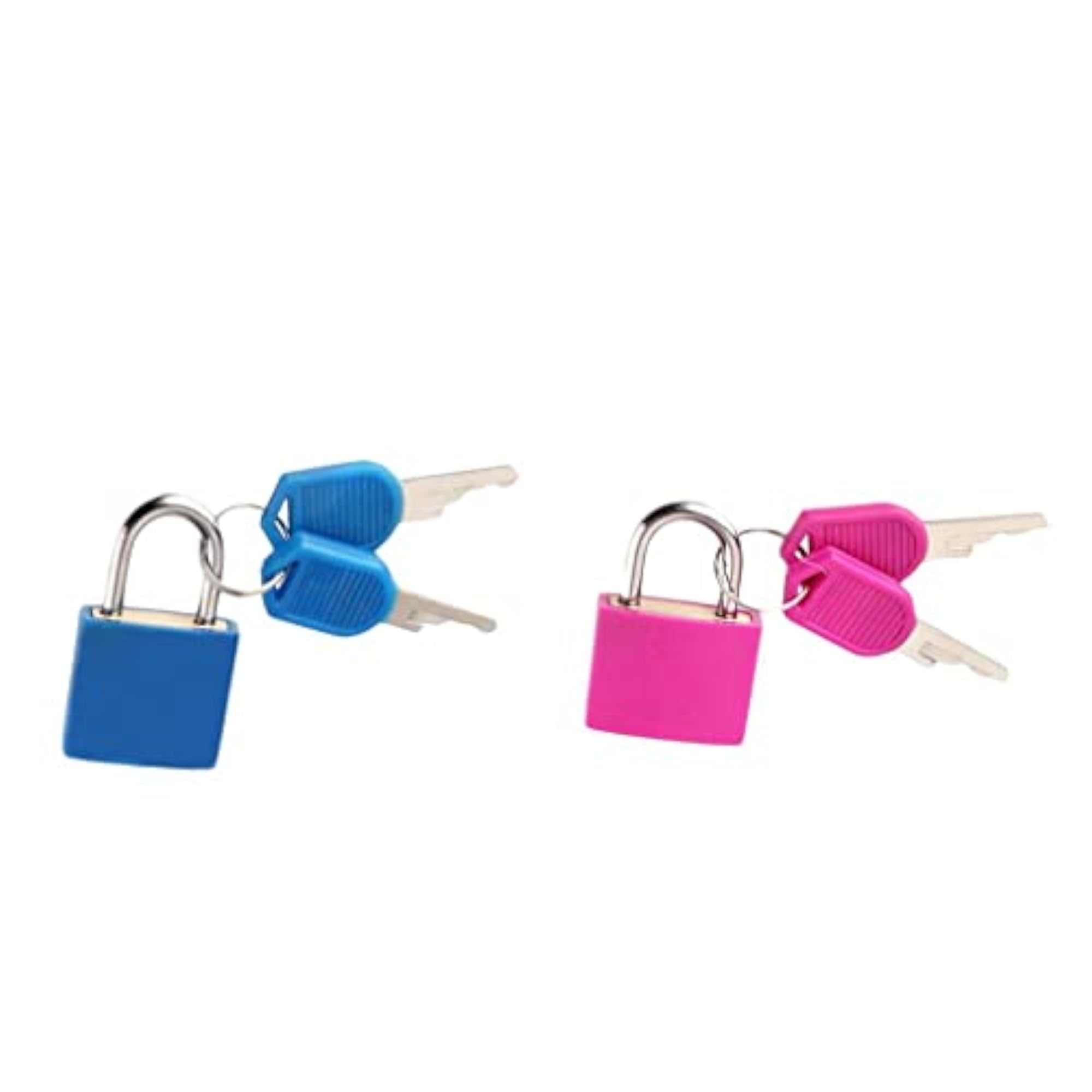 2pcs Mini Lock Anti Theft Lock Poly Case for Diary Jewelry Box