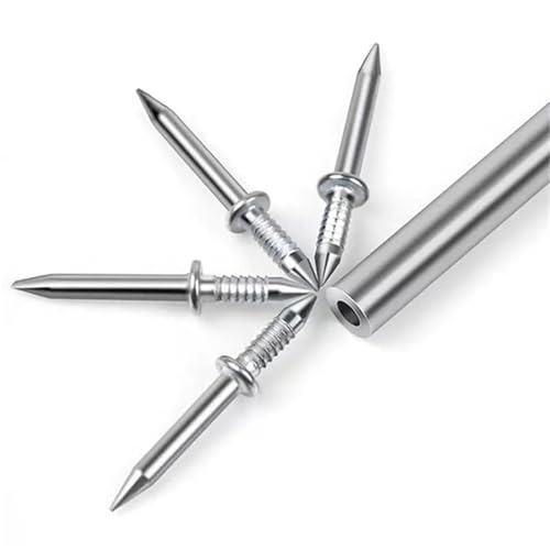 Clavos Double Sided Nails 500PCS con doble cabeza para instalación de zócalos sin marcas miniatura 1