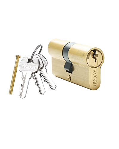Brass Double Open Cylinder Lock