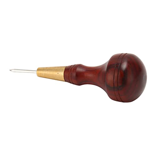 3mm Leather Stitching Awl DIY Handcraft Professional Strong Penetration Rhombus Leather Awl Tool Sewing Awl For, Multifunctional Accessory For Home Use