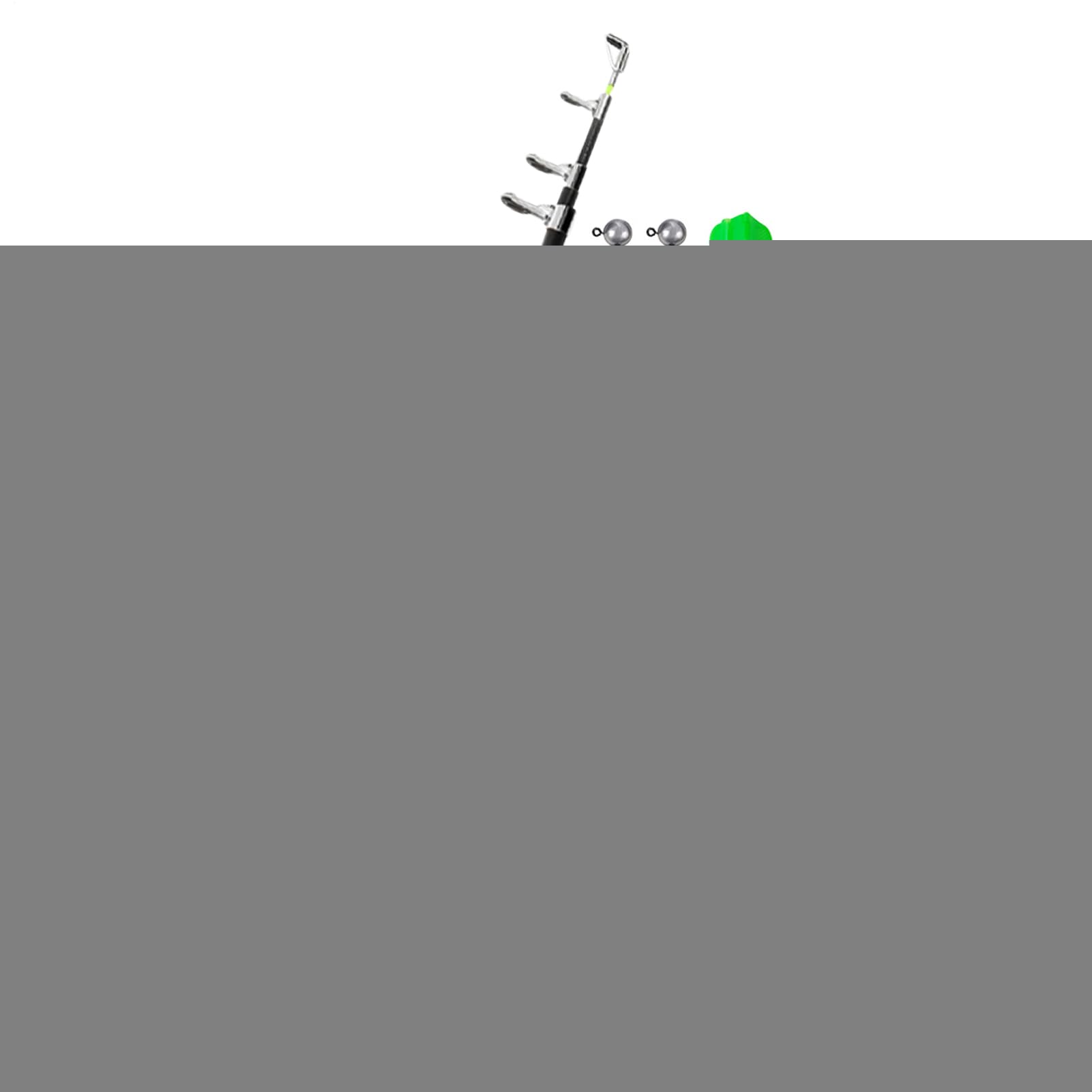 Caña de pescar para niños, caña de pescar juvenil | Kit de equipo de pesca – Caña de pescar telescópica de 1,6 m y caja de aparejos, set completo con caja de cebo para niñas y niñas