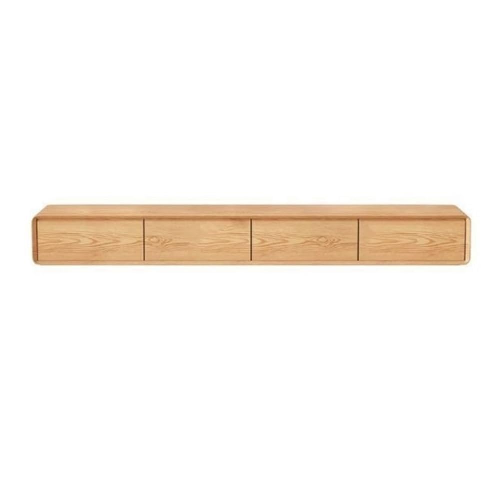 Meuble de maison élégant, console TV flottante en bois pour ranger le salon