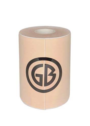 GenderBender Extra Soft Body Tape, 3-6 Inches Wide, Beige or Black (Beige, Medium (4 inches Wide))