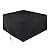 Unicook Square Fire Pit Cover 38 Inch, Heavy Duty Waterproof Fire Table Cover, Outdoor Firepit Cover with Drawstring and Handles, Fade Resistant Material, All Weather Protection, Black