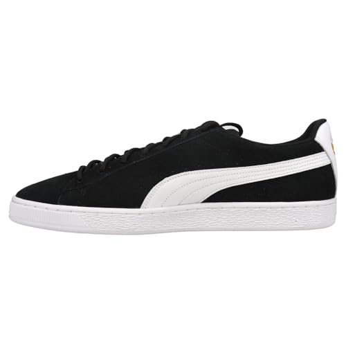PUMA Mens Suede As Lace Up Sneakers Shoes Casual - Black, Red, White - Size 11.5 M3