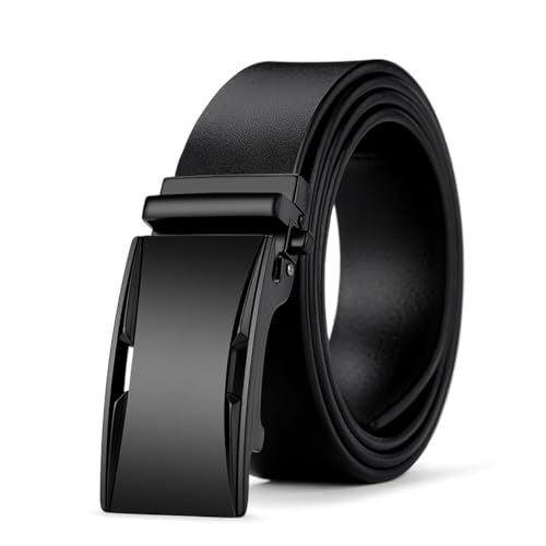 Belt Men's Leather Automatic Buckle Business Belt