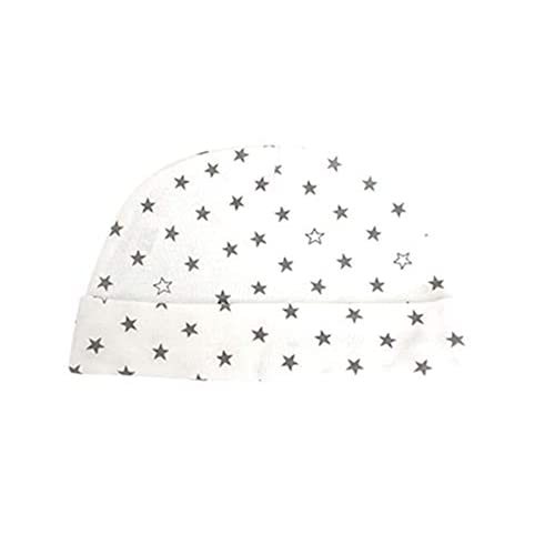 Newborn Baby Boy Baby Girl Hats 0-6 Months Unisex Organic Cotton Caps And Mittens Set 10-Piece, Grey1 #TOP4