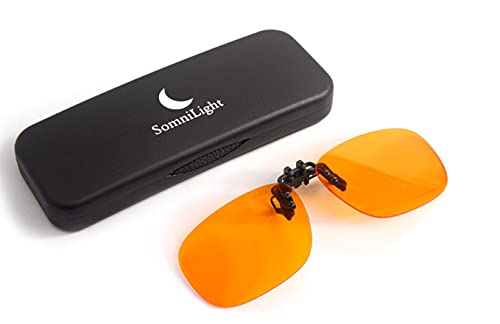 SomniLight Amber Sleep lenses (Clip-on style)2