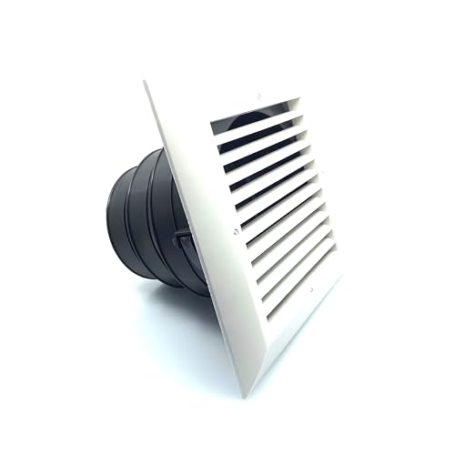 Rectorseal 81916 Airtec Diffuseur d'air de Plafond Carré 8x8 Blanc - 3