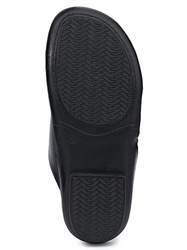 Image of Greentech Men's Synthetic Stylish Casual Formal Slipper Chappal Flip Flop