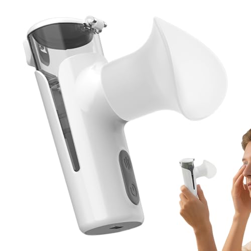 Humidificador para los ojos | Vaporizador portátil 3 niveles de calor hidratante recargable USB | Cuidado de los ojos, para relajación, hogar, viajes, oficina, acostarse, mañana, sueño,