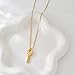 MIJENITI Gold Key Necklace for Women Dainty Key Necklaces Fashion