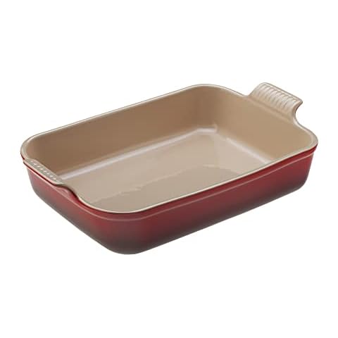 Le Creuset Stoneware Heritage Rectangular Dish, 2.5 qt. Cover