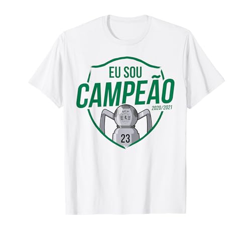 SCP Champion 2020/2021 t-shirt, Branco, S