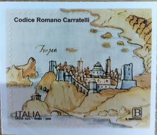 Codice Romano Carratelli Stamp Collection, Italia Illustration