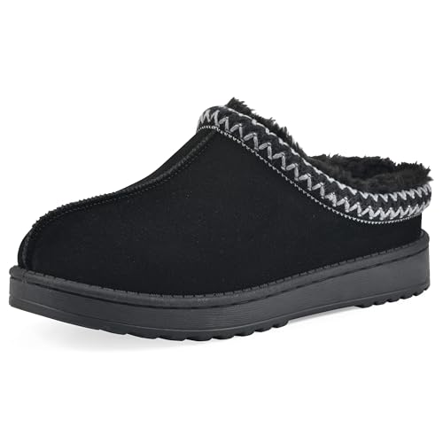 WHITE MOUNTAIN Women's Icebin Faux Fur Slipper Clog