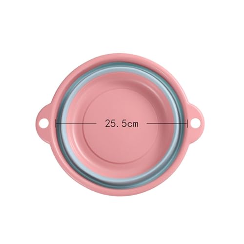 Image of Potency Collapsible Portable Wash Basin Dishpan Kitchen Dish Pans Washing Basin Foldable Strainer Wash and Drain Dish Tub Drainer for RV, Camping, Marine, BBQ.