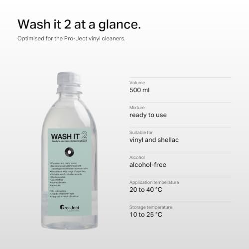 Pro-Ject Wash it 2 Plattenreiniger, gebrauchsfertig, alkoholfrei, 500 ml – Ansicht 6