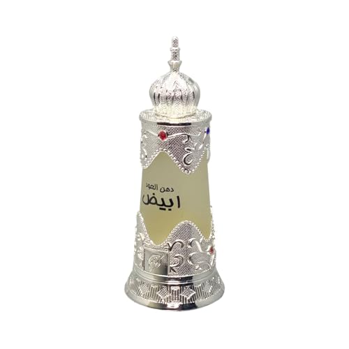 AFNAN Dehn Al Oud Abiyadh Concentrated Perfume Oil for Unisex- 20 ML