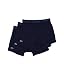 Lacoste Men's Essentials Cotton Boxer Brief, Navy, Medium (Pack Of 3)