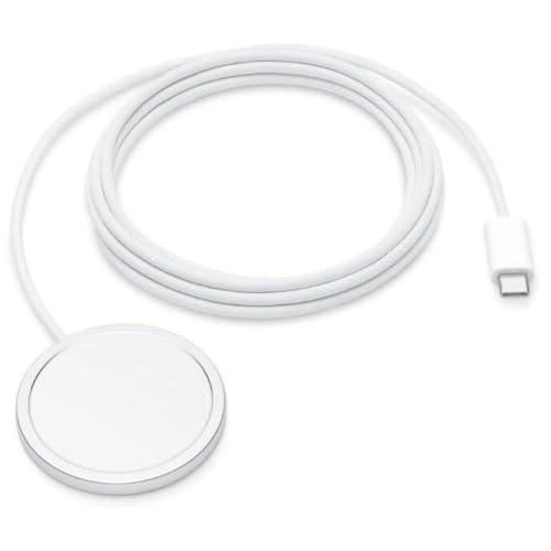 Image of New Magnetic Wireless Charger for iPhone,MagSaf Fast Charger USB C 15W,Qi Type C Wireless Charging Compatible with iPhone 17 /17 pro /17 Pro max /16 /16 Plus /16 Pro /16 Pro Max /15 /14 /13 /12 Series(White)