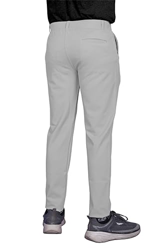 Image of HARSHAD KUMAR & CO Men's Flexible Formal Trousers, Dress Pants